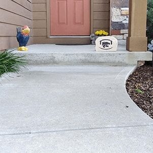 Concrete Repair Home Sidewalk